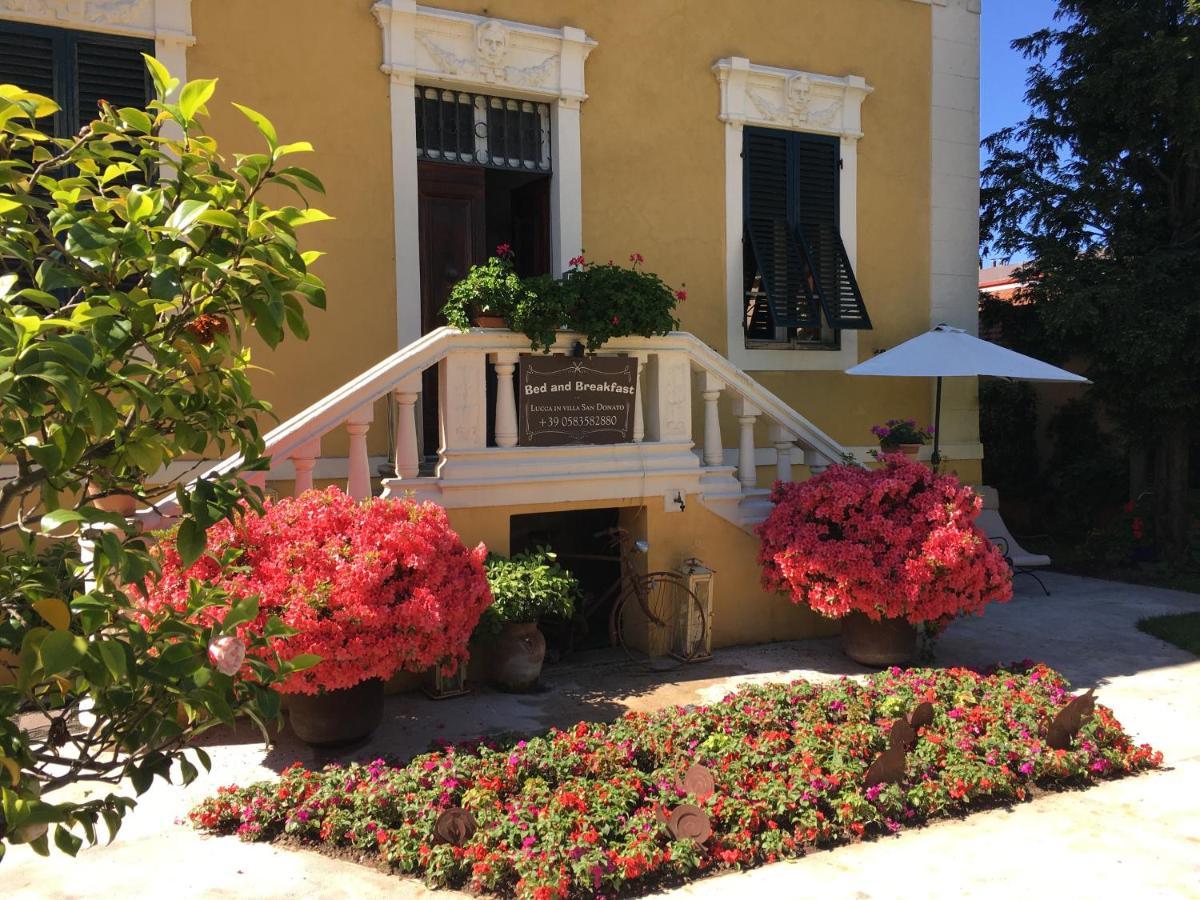 Villa San Donato B&B Lucca Exterior foto